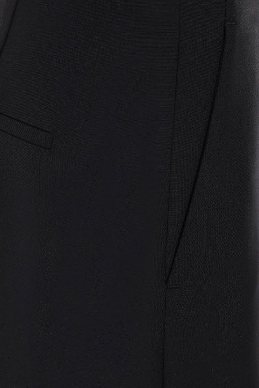 GIVENCHY Pantalone A Gamba Larga In Lana E Mohair