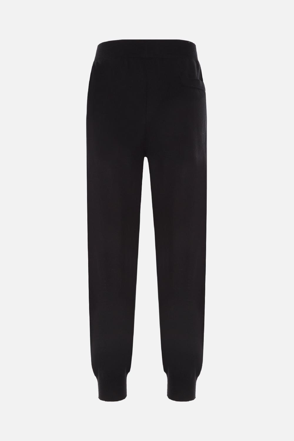 GIVENCHY Pantalone Jogging In Maglia Intarsio Logo