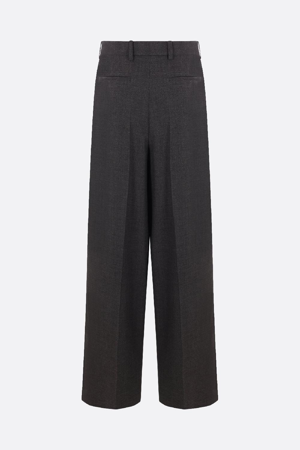 GIVENCHY Pantalone Palazzo In Lana Leggera