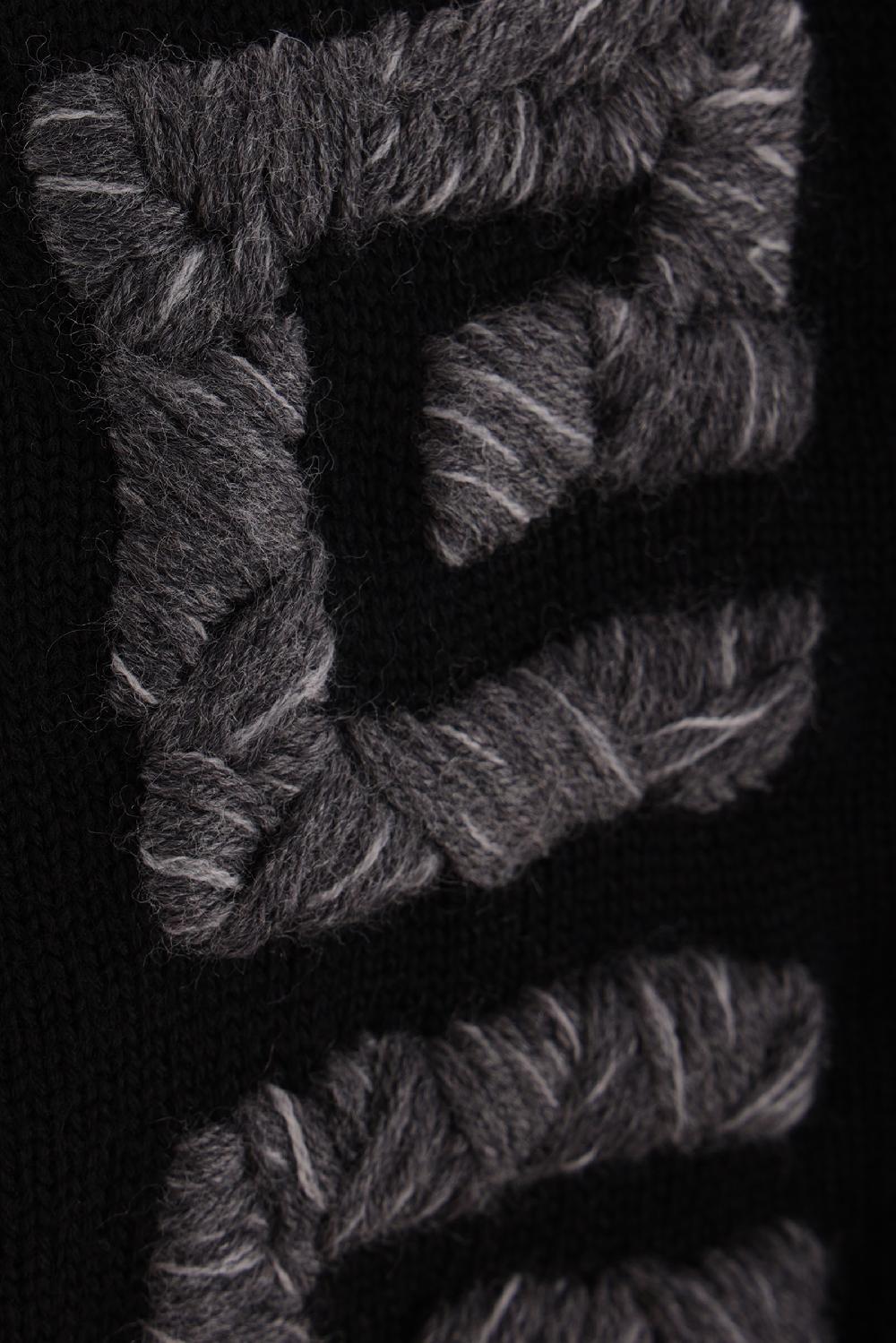 GIVENCHY Pullover In Lana Ricamo Treccia 4G