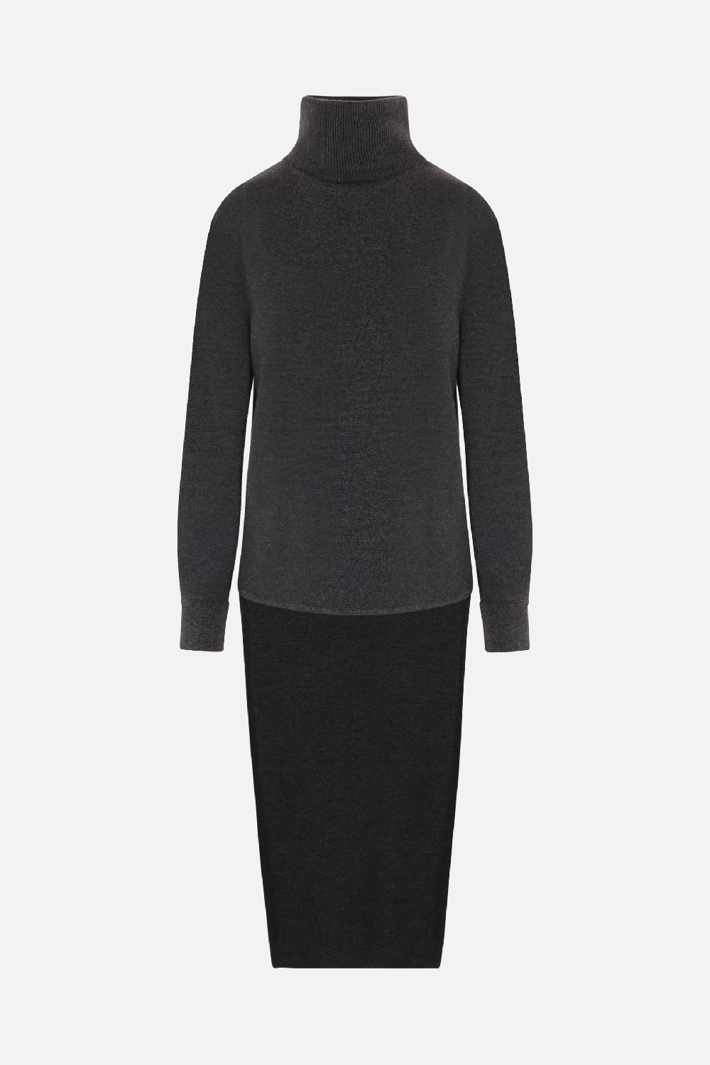 GIVENCHY Pullover In Maglia Con Strascico