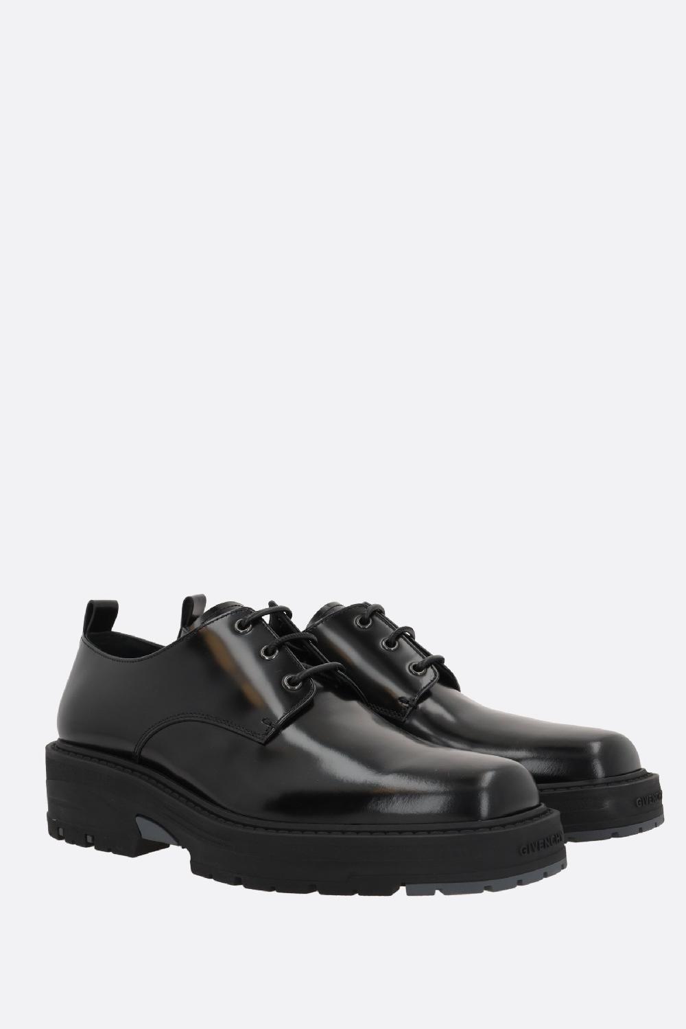 GIVENCHY Scarpa Derby In Pelle Spazzolata