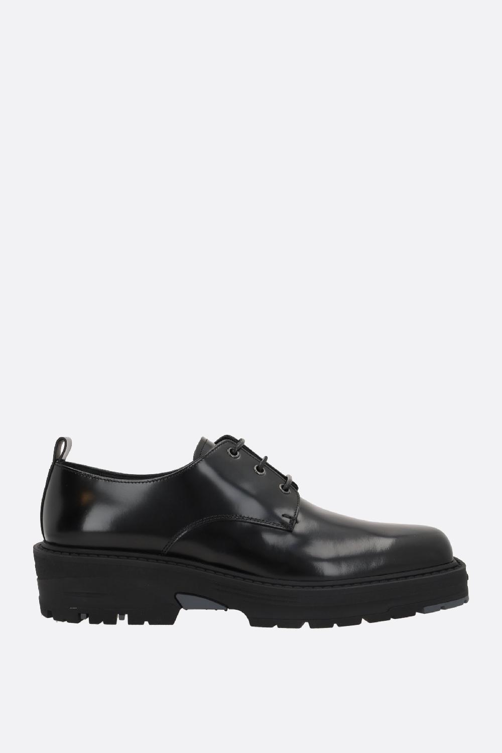 GIVENCHY scarpa derby in pelle spazzolata
