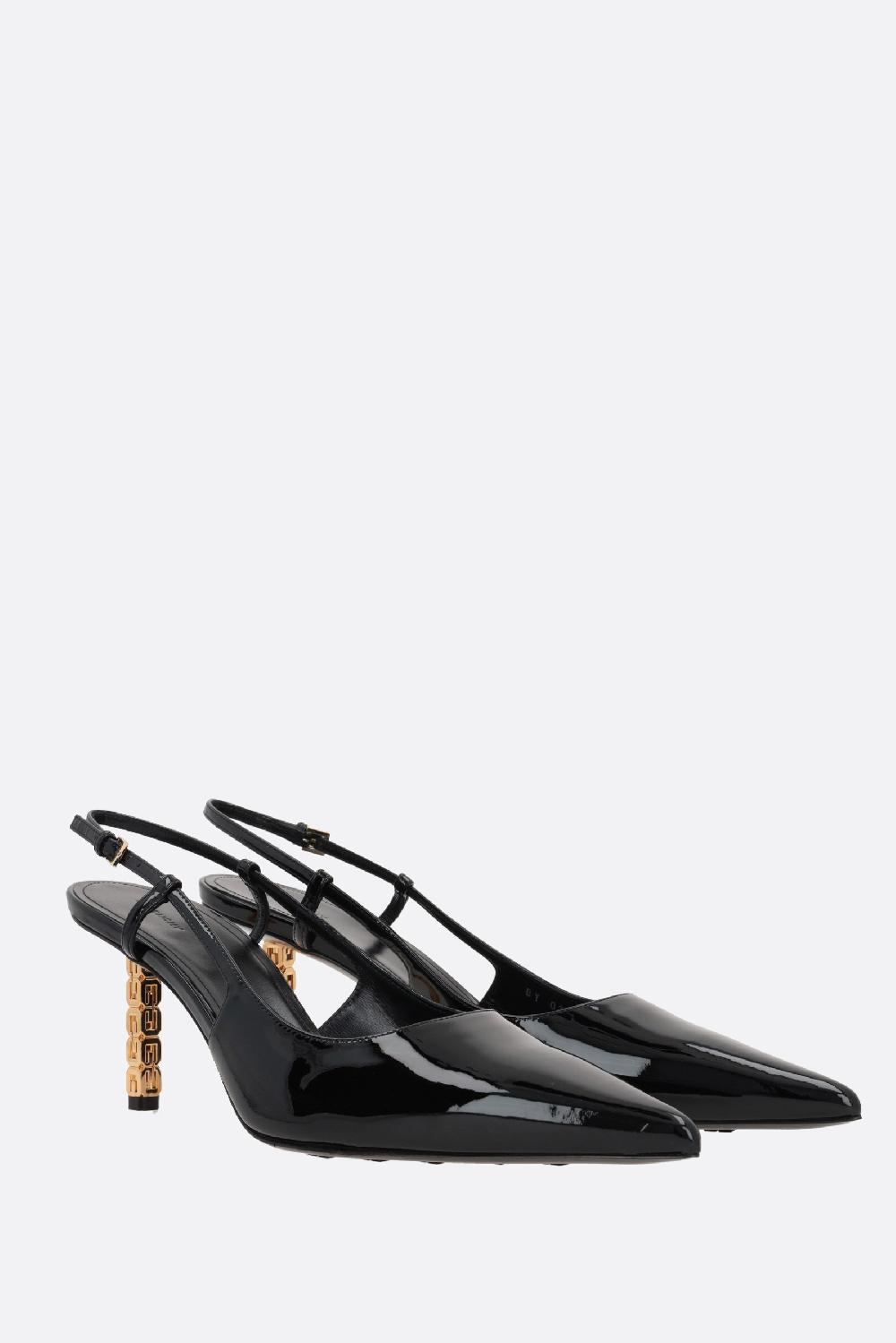 GIVENCHY Slingback G Cube In Vernice