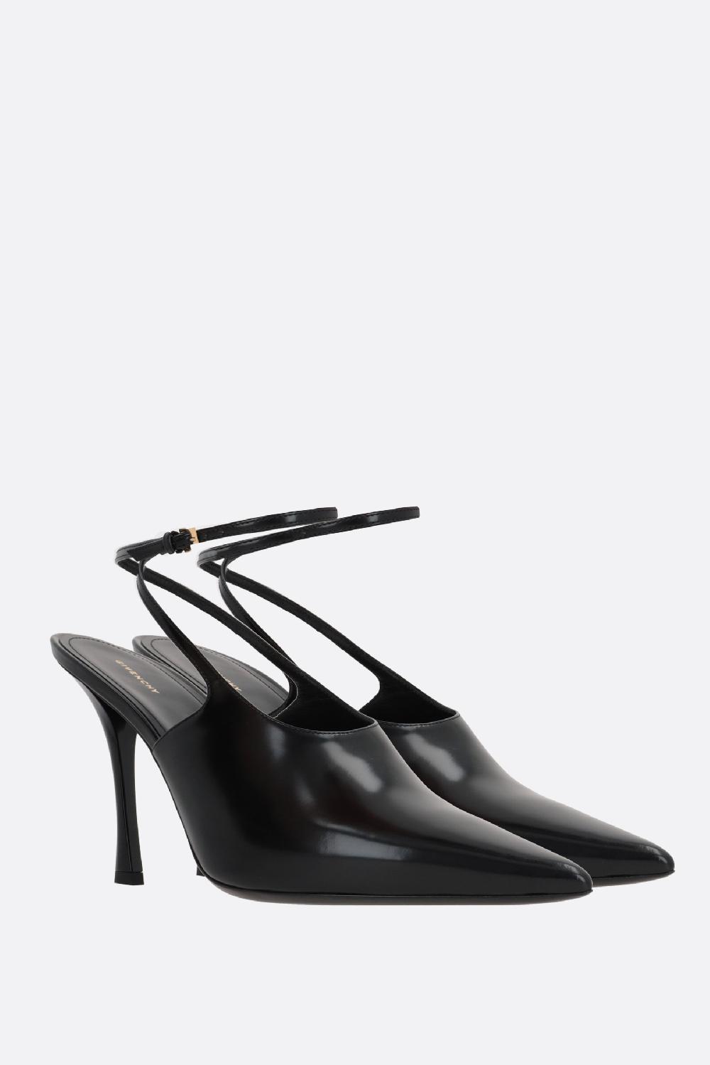 GIVENCHY Slingback Show In Pelle Spazzolata