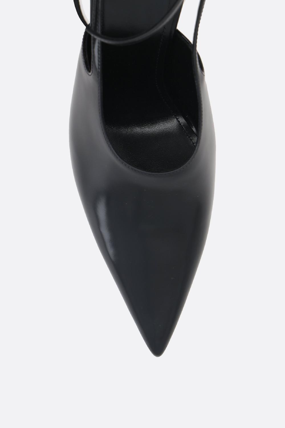 GIVENCHY Slingback Show In Pelle Spazzolata