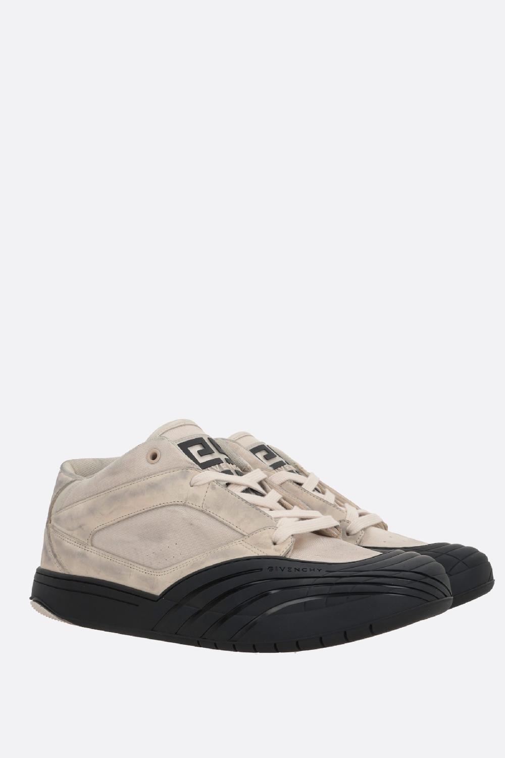 GIVENCHY Sneaker Skate In Nabuk E Nylon Vintage