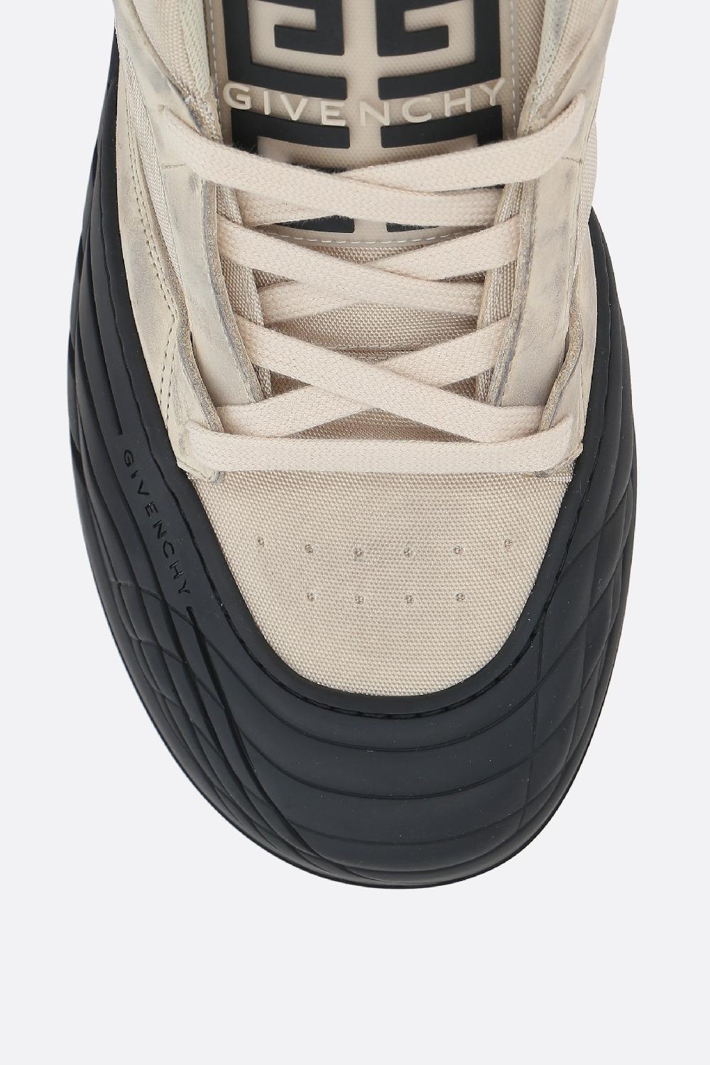 GIVENCHY Sneaker Skate In Nabuk E Nylon Vintage