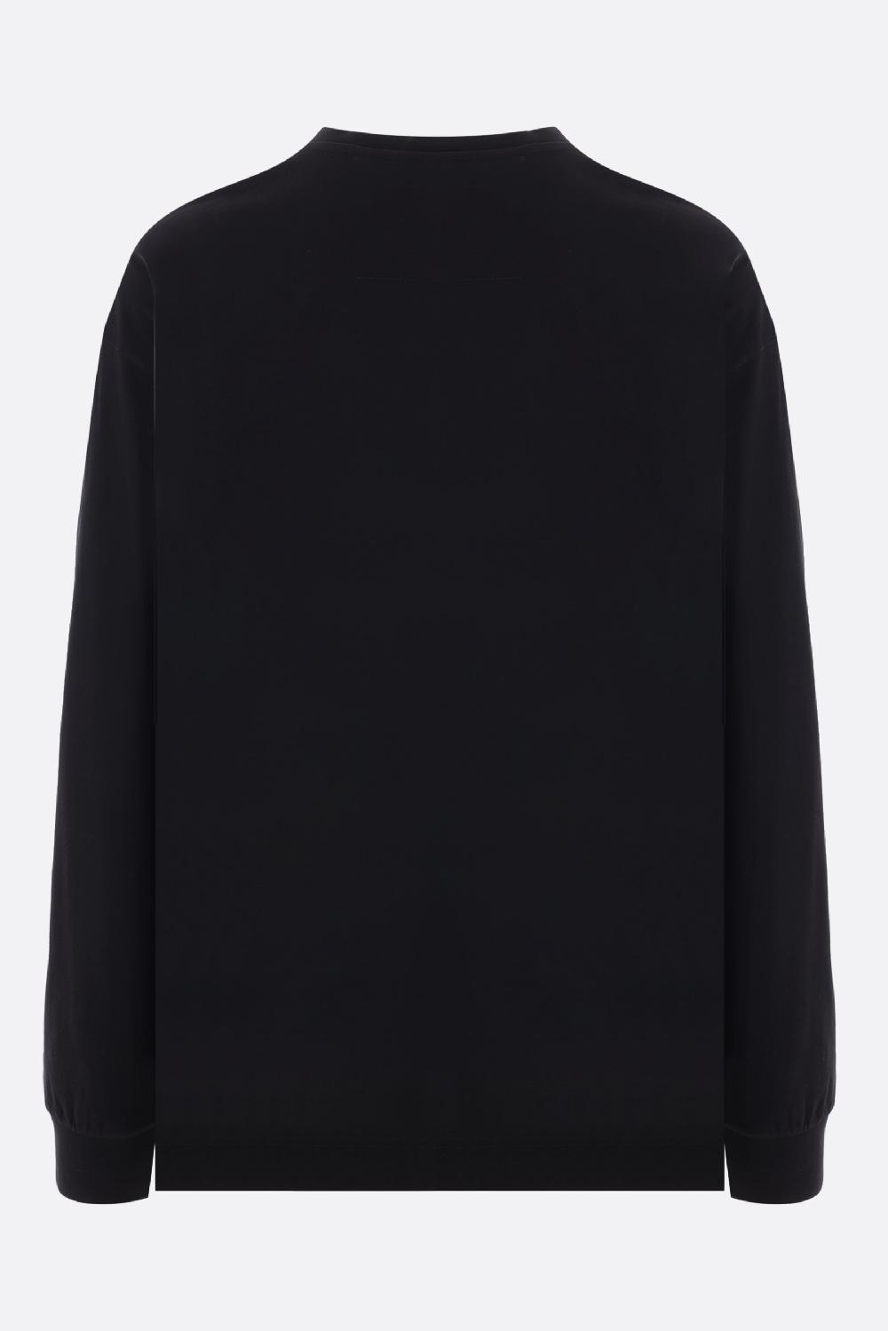 GIVENCHY T-shirt A Maniche Lunghe In Cotone