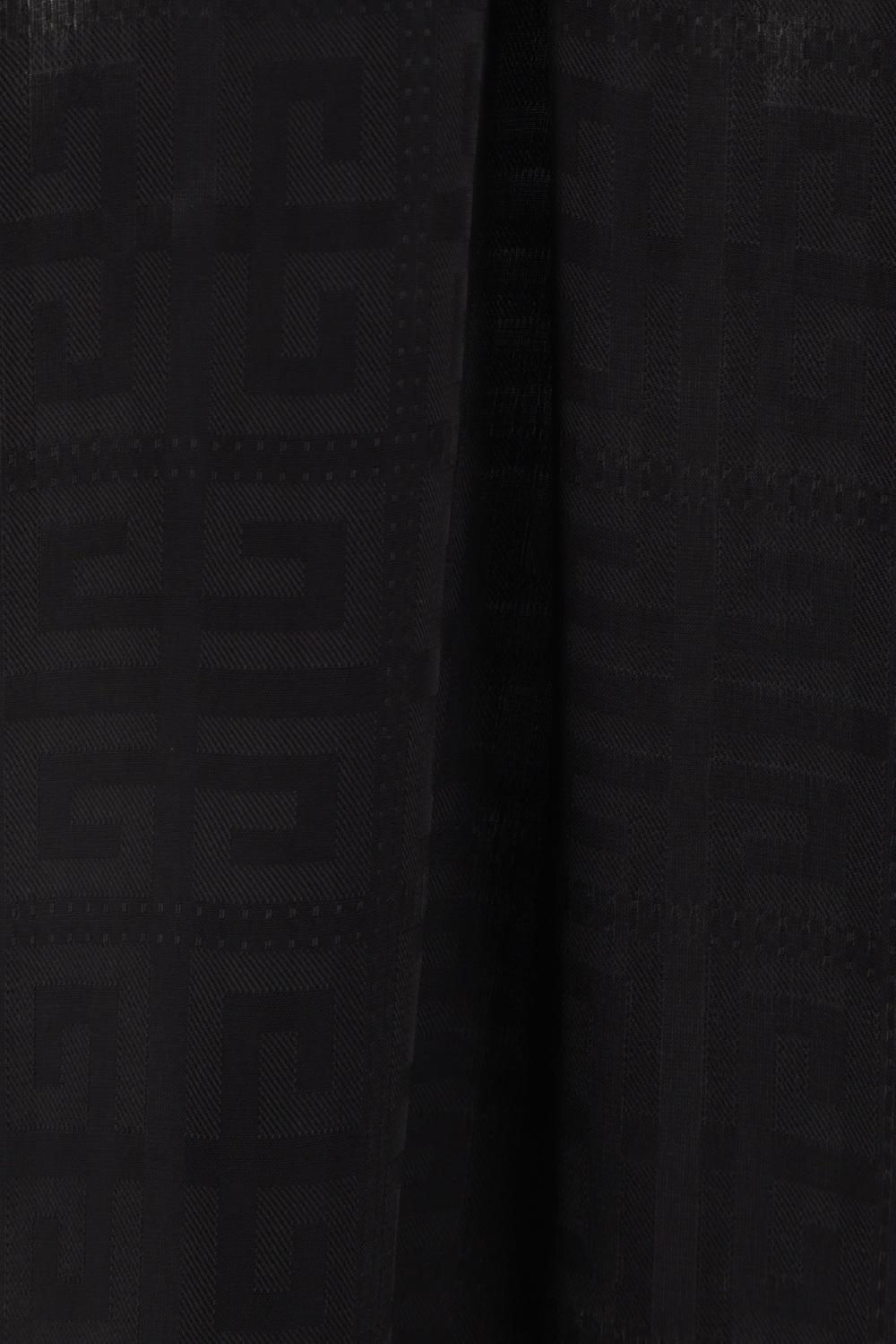 GIVENCHY Top Smanicato In Viscosa Jacquard 4G