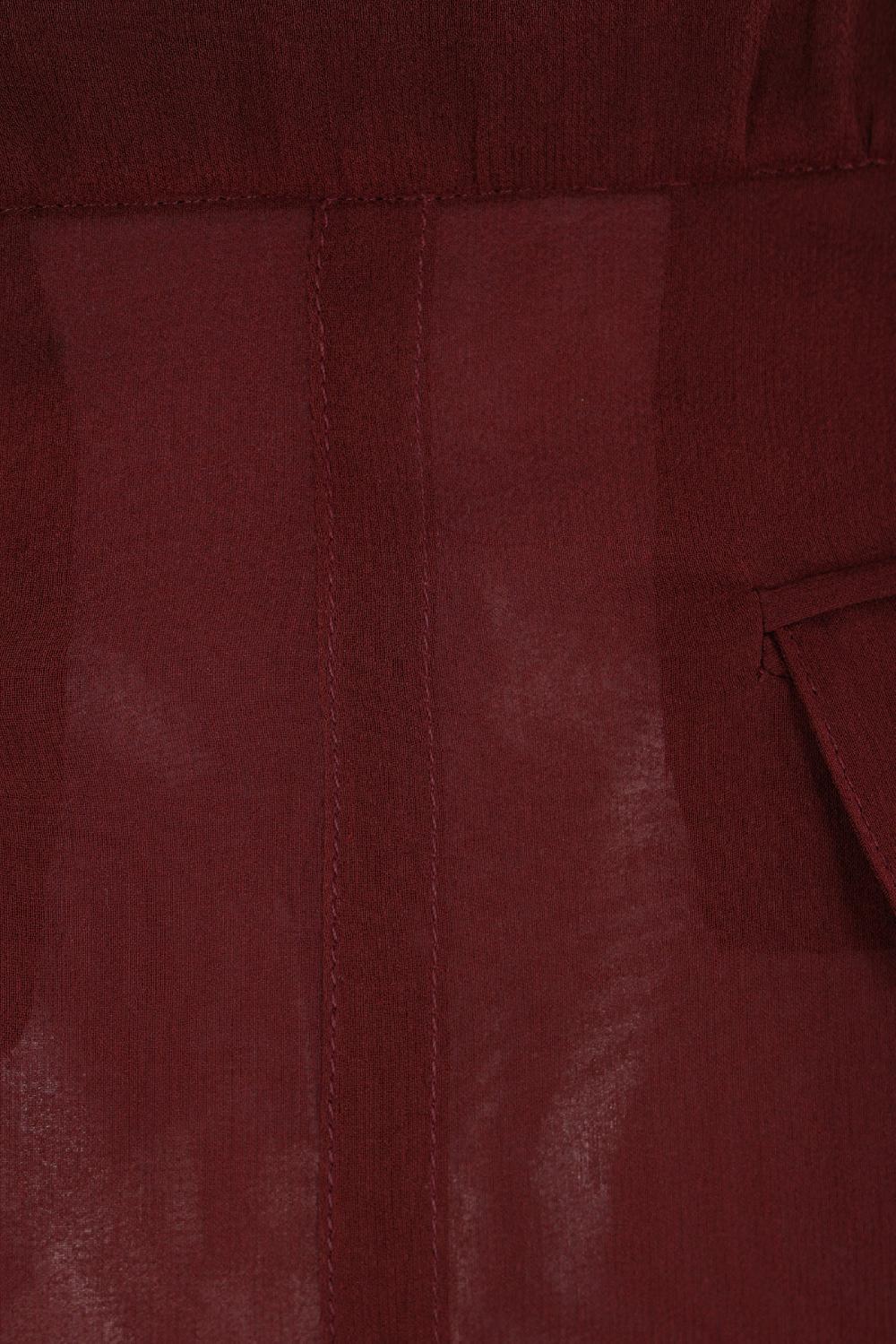 SAINT LAURENT Gonna A Matita In Mussola Di Crepe Di Seta