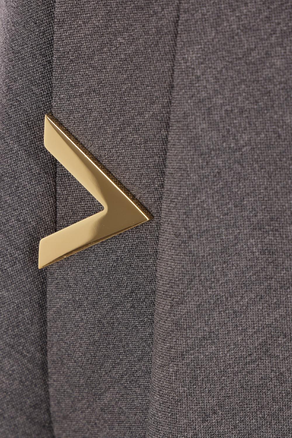 VALENTINO GARAVANI Gonna A Ruota In Active Gabardine