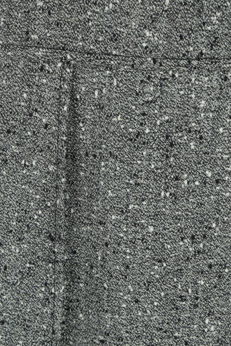 DURAZZI MILANO Gonna A Trapezio In Misto Lana Plissé Con Borchie E Occhielli