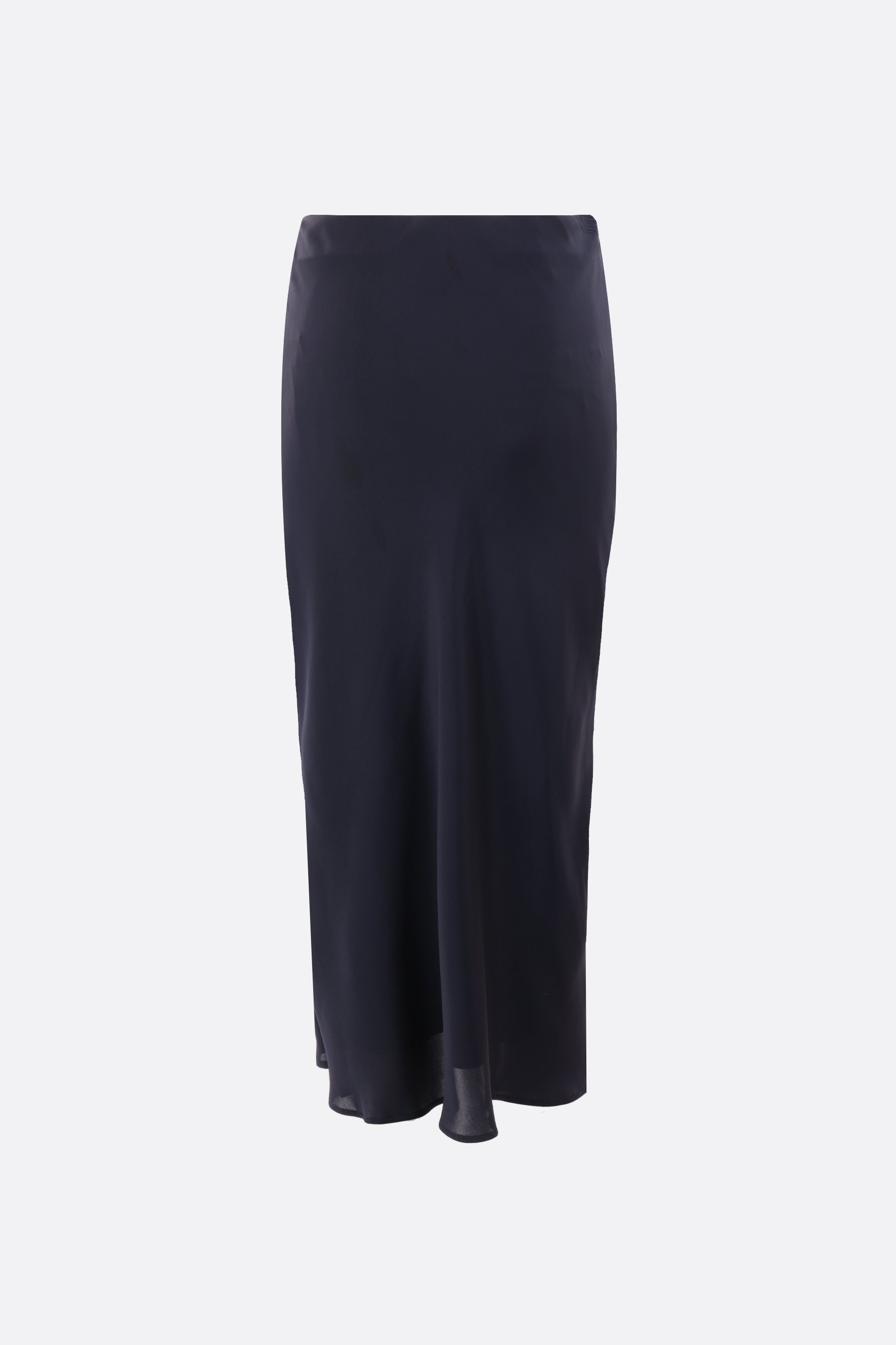 BRUNELLO CUCINELLI Gonna A Tubino Fluid In Raso Soft Techno