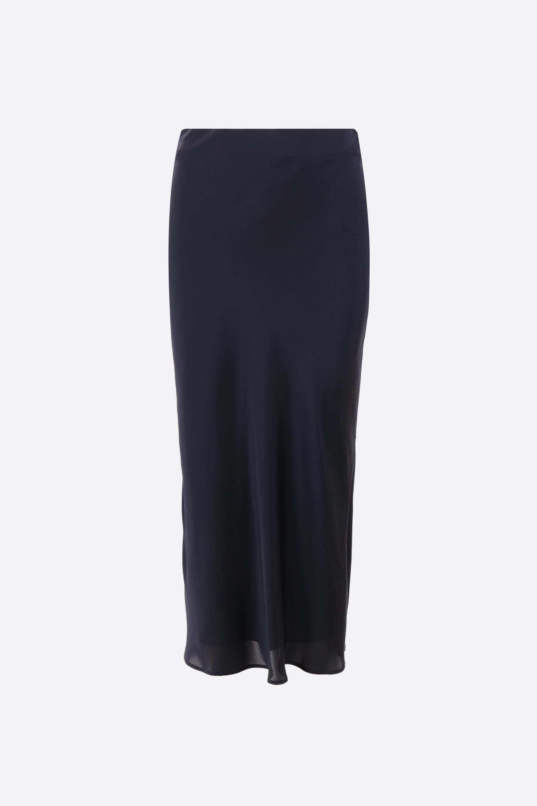 BRUNELLO CUCINELLI gonna a tubino Fluid in raso Soft techno