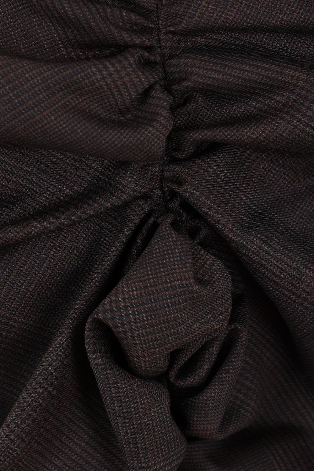 VIVIENNE WESTWOOD Gonna Drappeggiata Panther In Lana