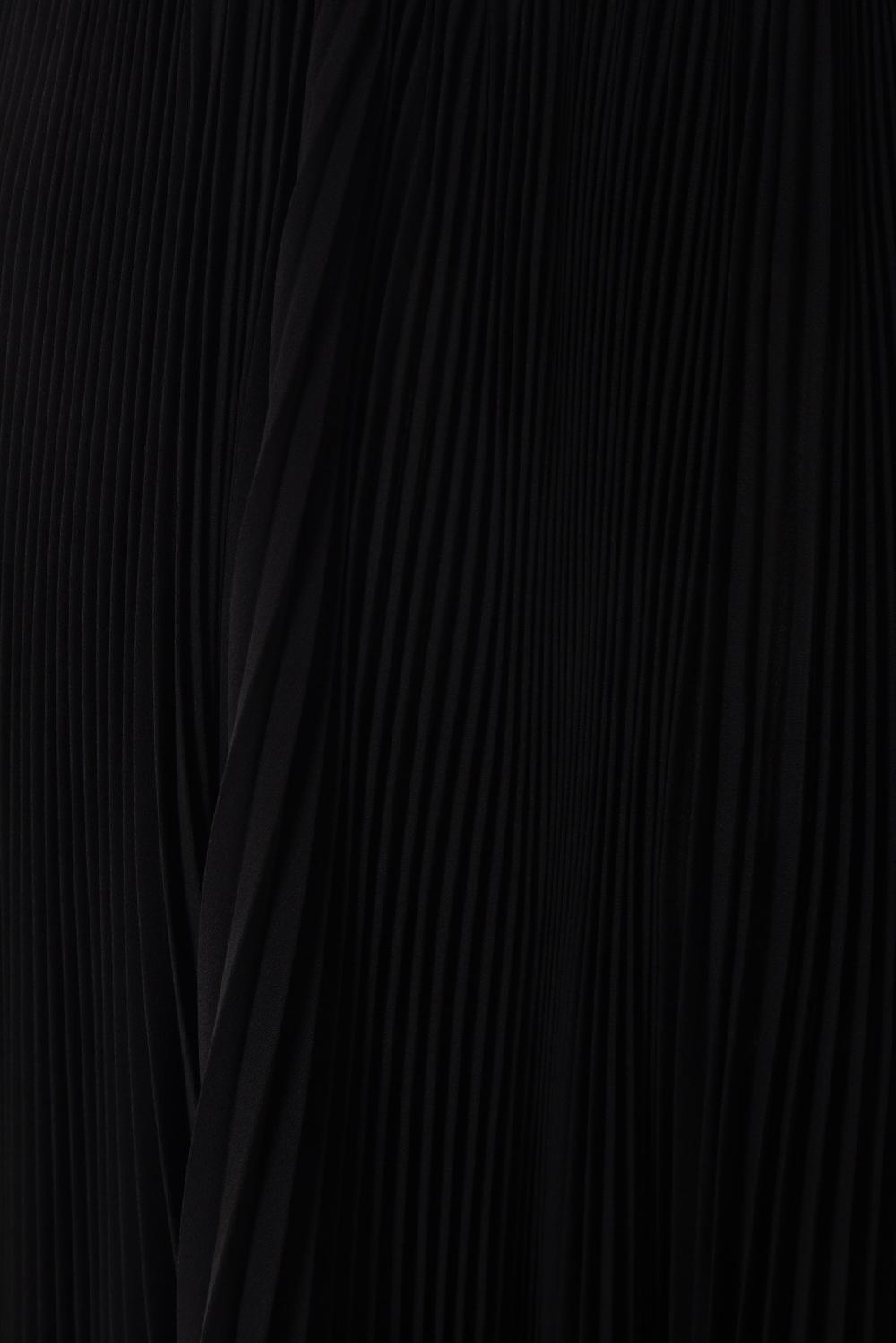 BALENCIAGA Gonna Midi Asimmetrica In Georgette Plissé