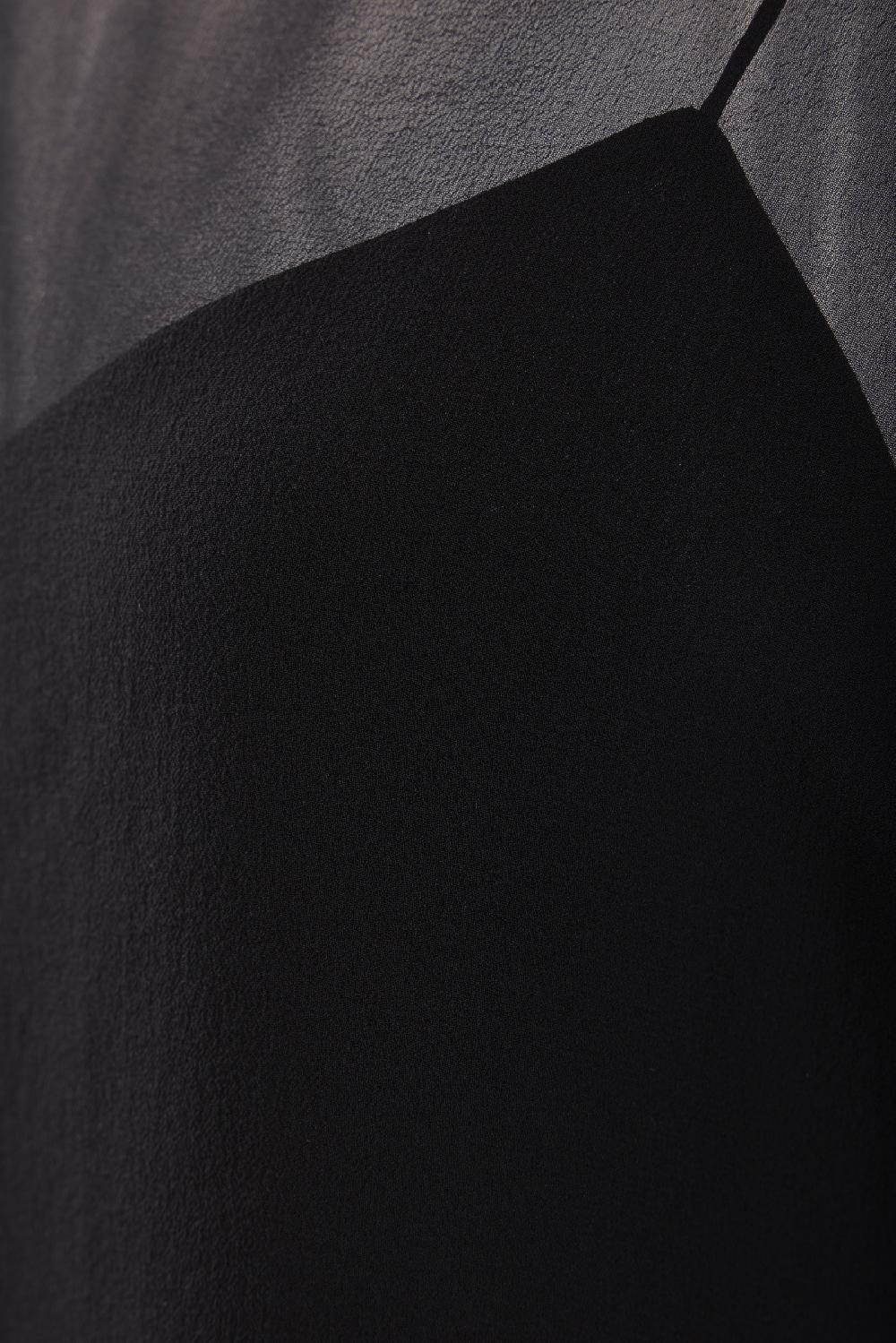 GUCCI Blusa In Georgette Con Torchon Gioiello