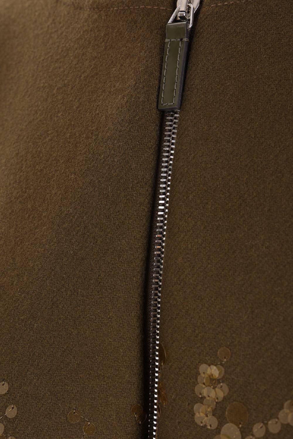 GUCCI Bomber Oversize In Lana Con Cintura