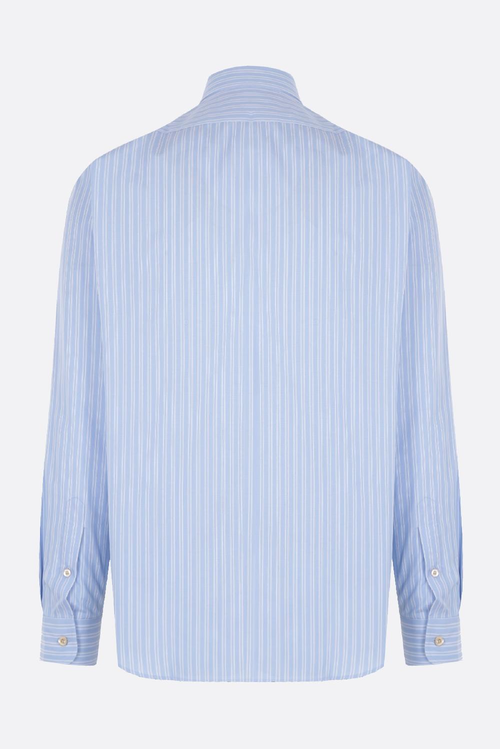 GUCCI Camicia Boxy-fit A Righe In Popeline