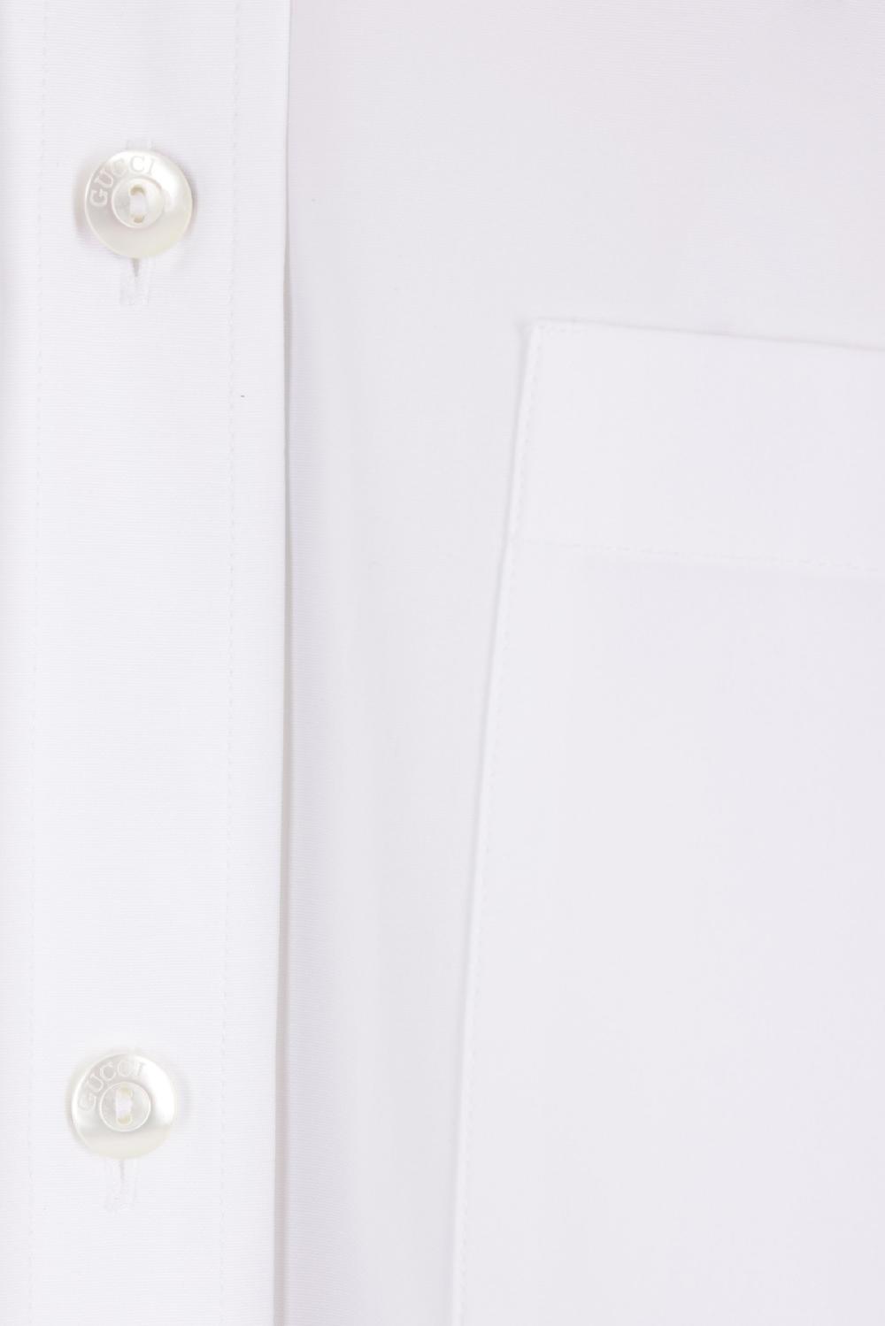 GUCCI Camicia In Popeline Con Doppio Colletto