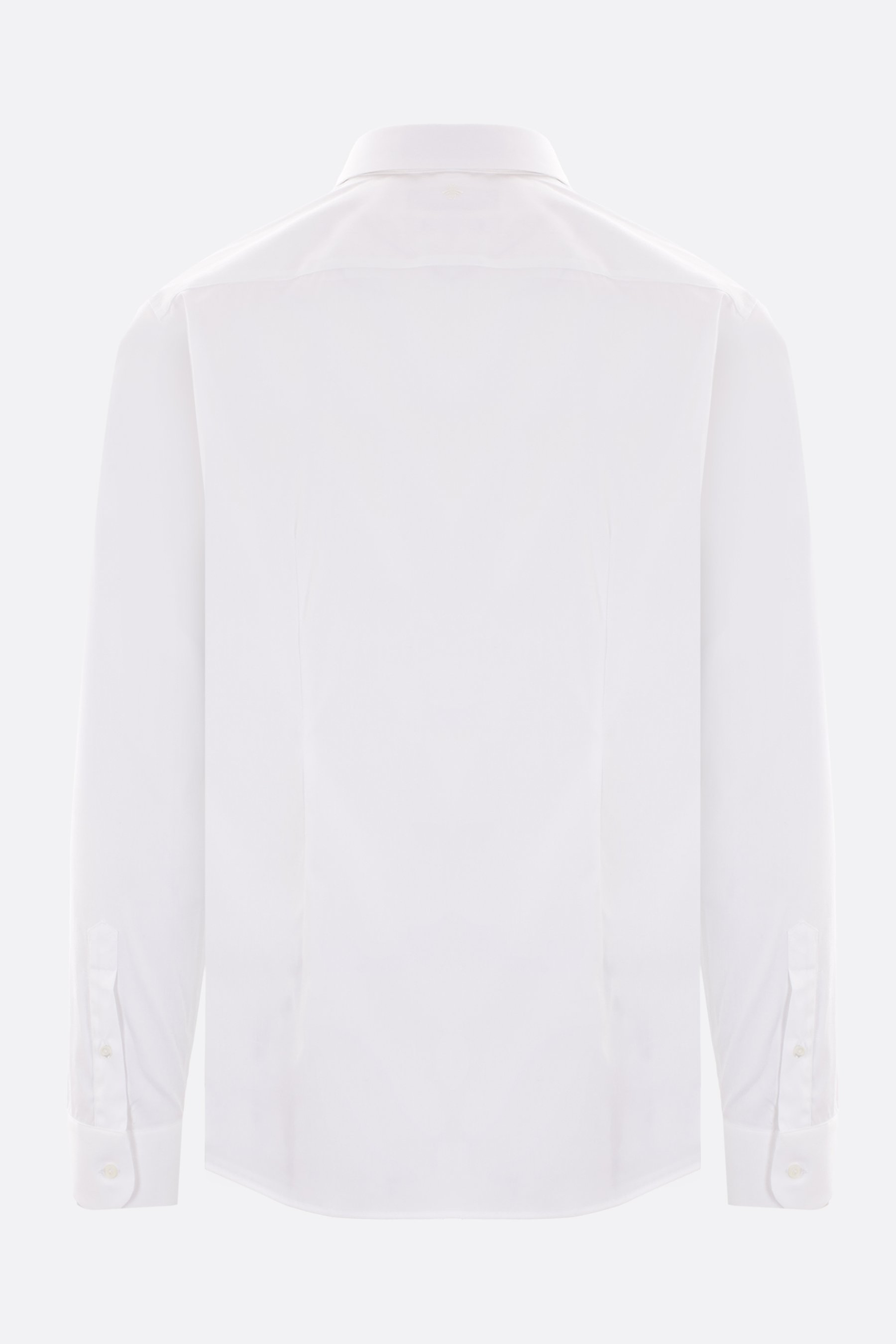 GUCCI Camicia In Popeline Stretch Ricamo Ape