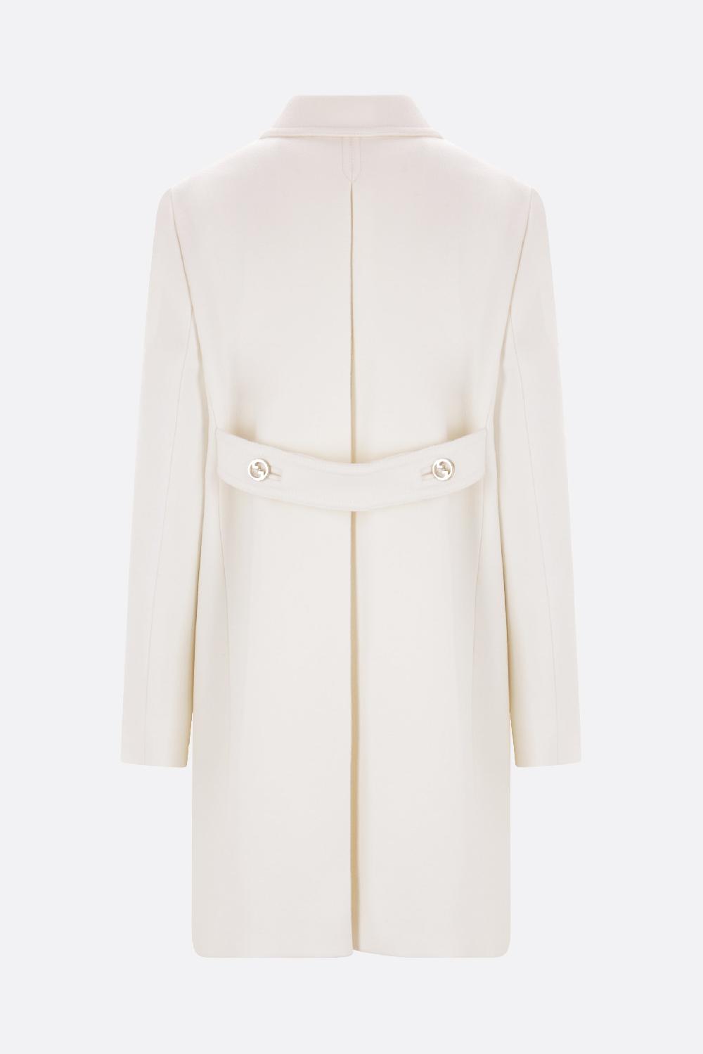 GUCCI Cappotto Doppiopetto In Lana