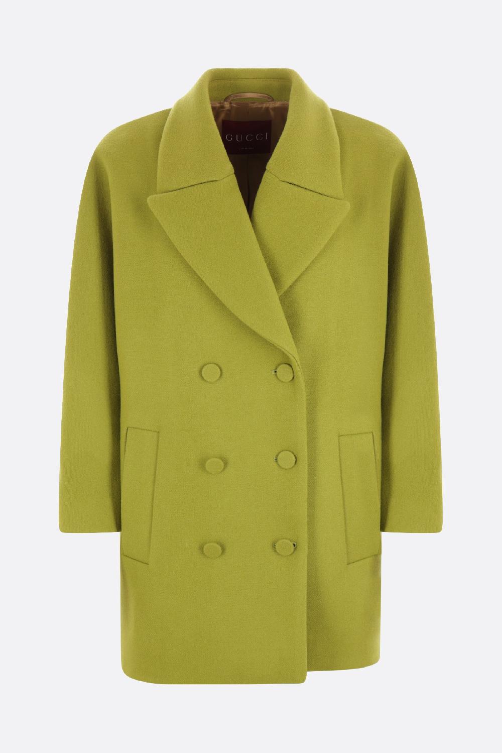 GUCCI cappotto doppiopetto in lana