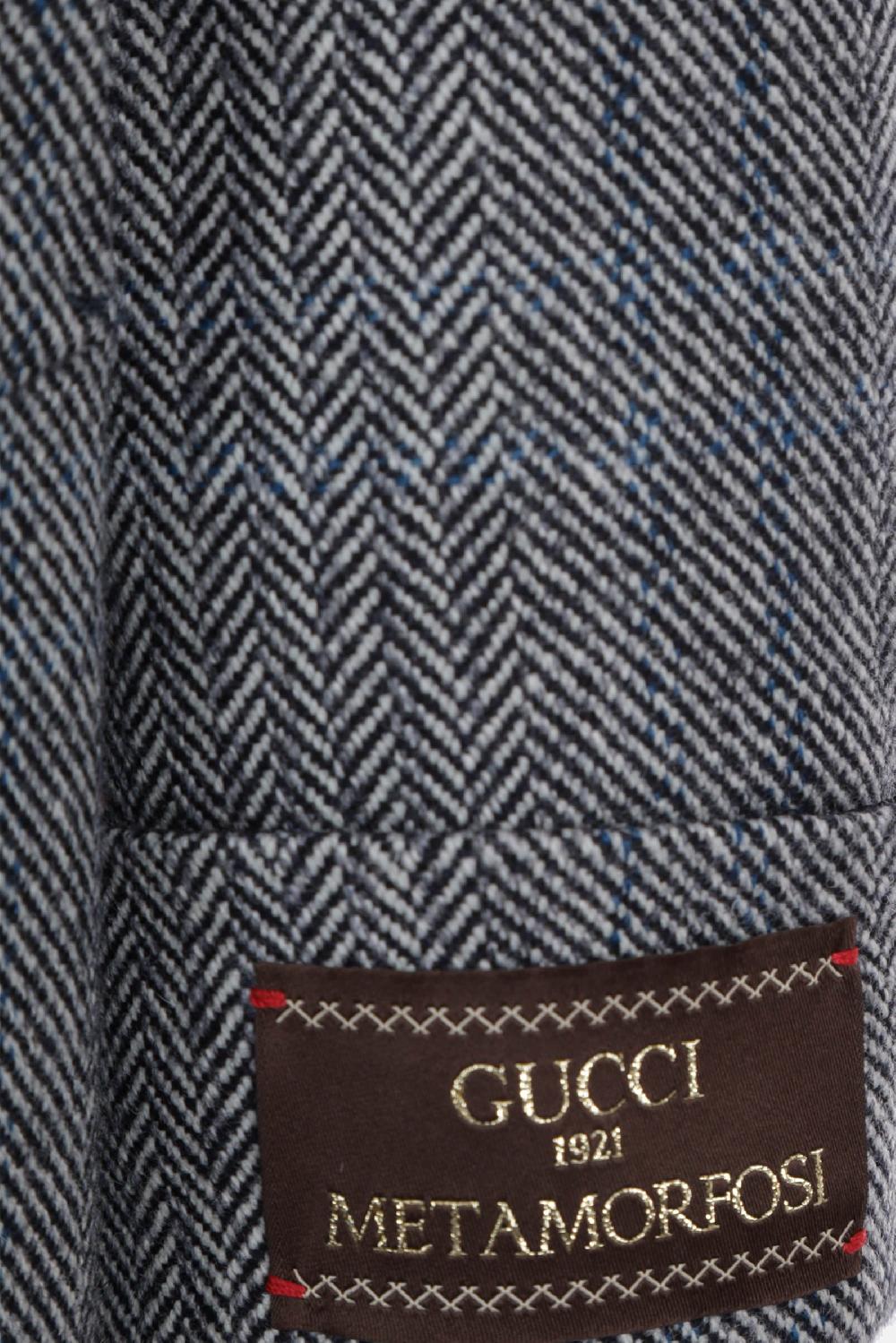GUCCI Cappotto Monopetto In Misto Lana E Cashmere