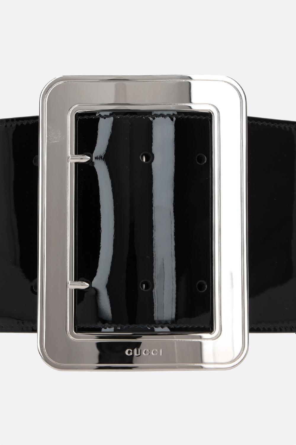 GUCCI Cintura Bustier In Vernice