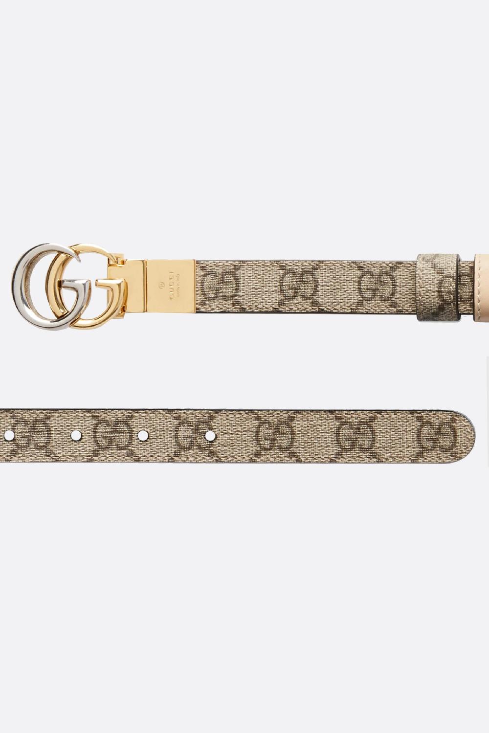 GUCCI Cintura Reversibile GG Marmont