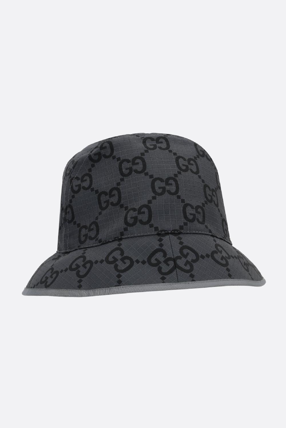 GUCCI Cloche In Nylon Riciclato GG