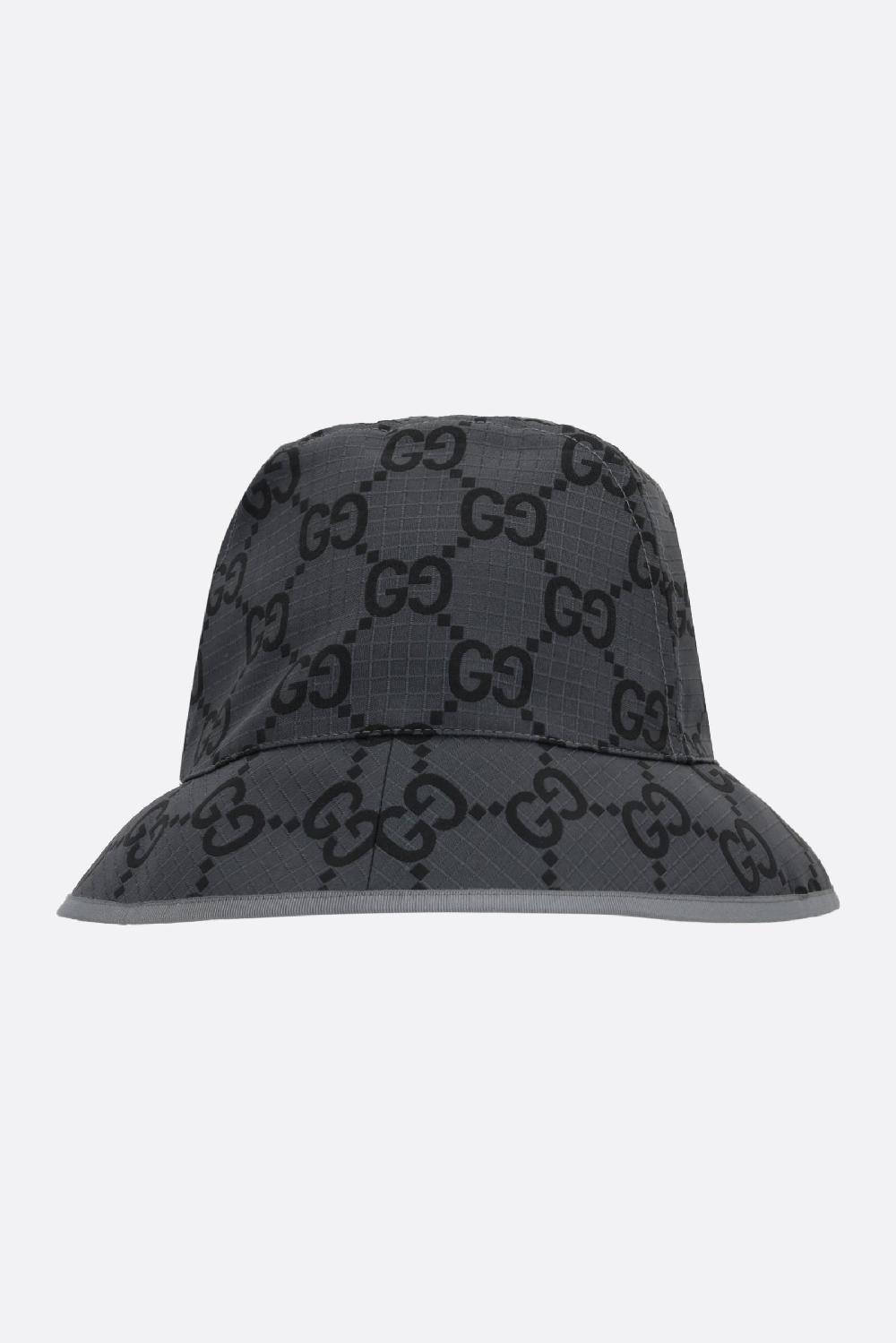 GUCCI cloche in nylon riciclato GG