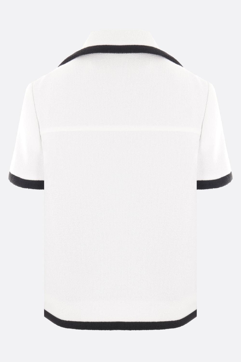 GUCCI Giacca A Maniche Corte In Tweed