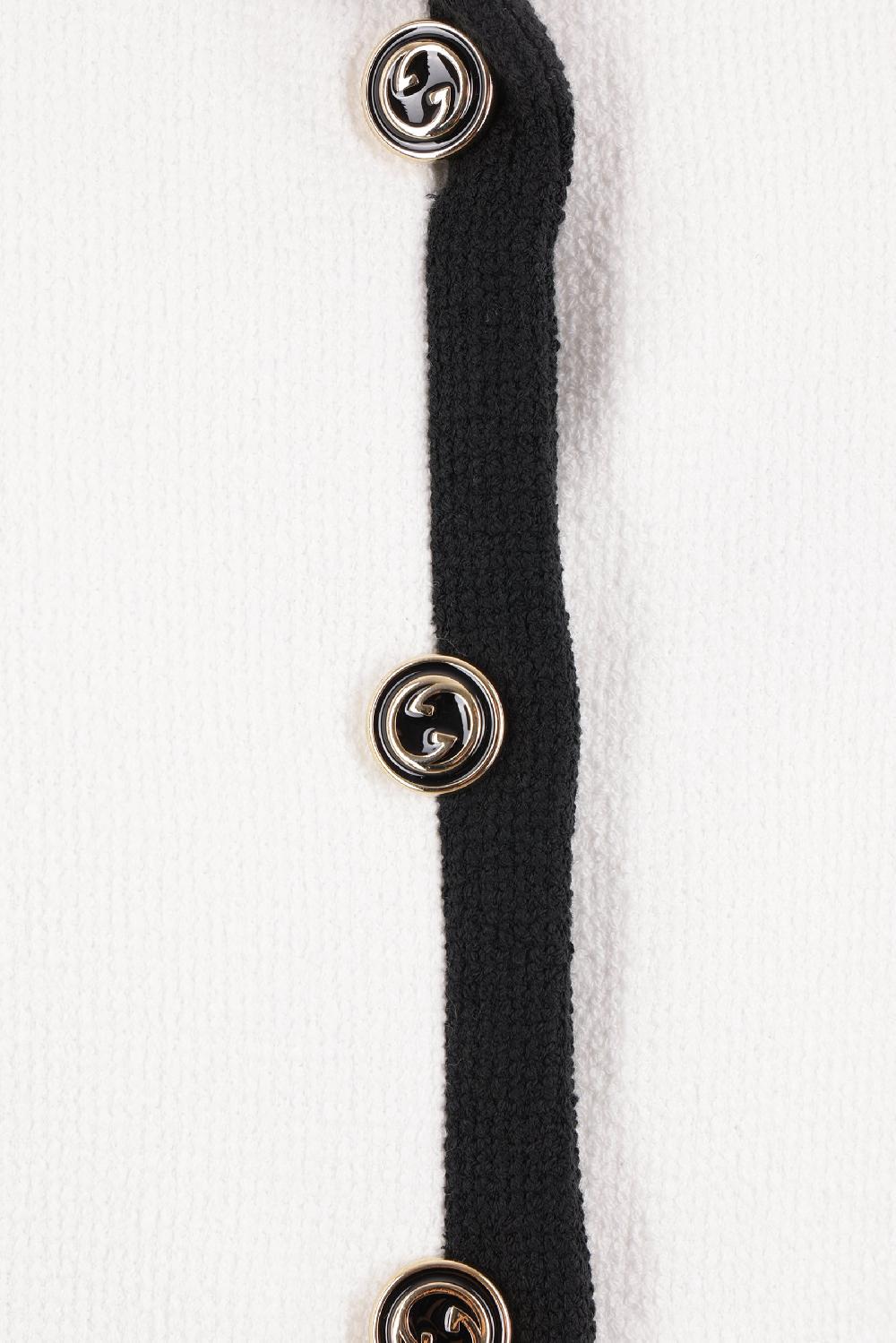 GUCCI Giacca A Maniche Corte In Tweed