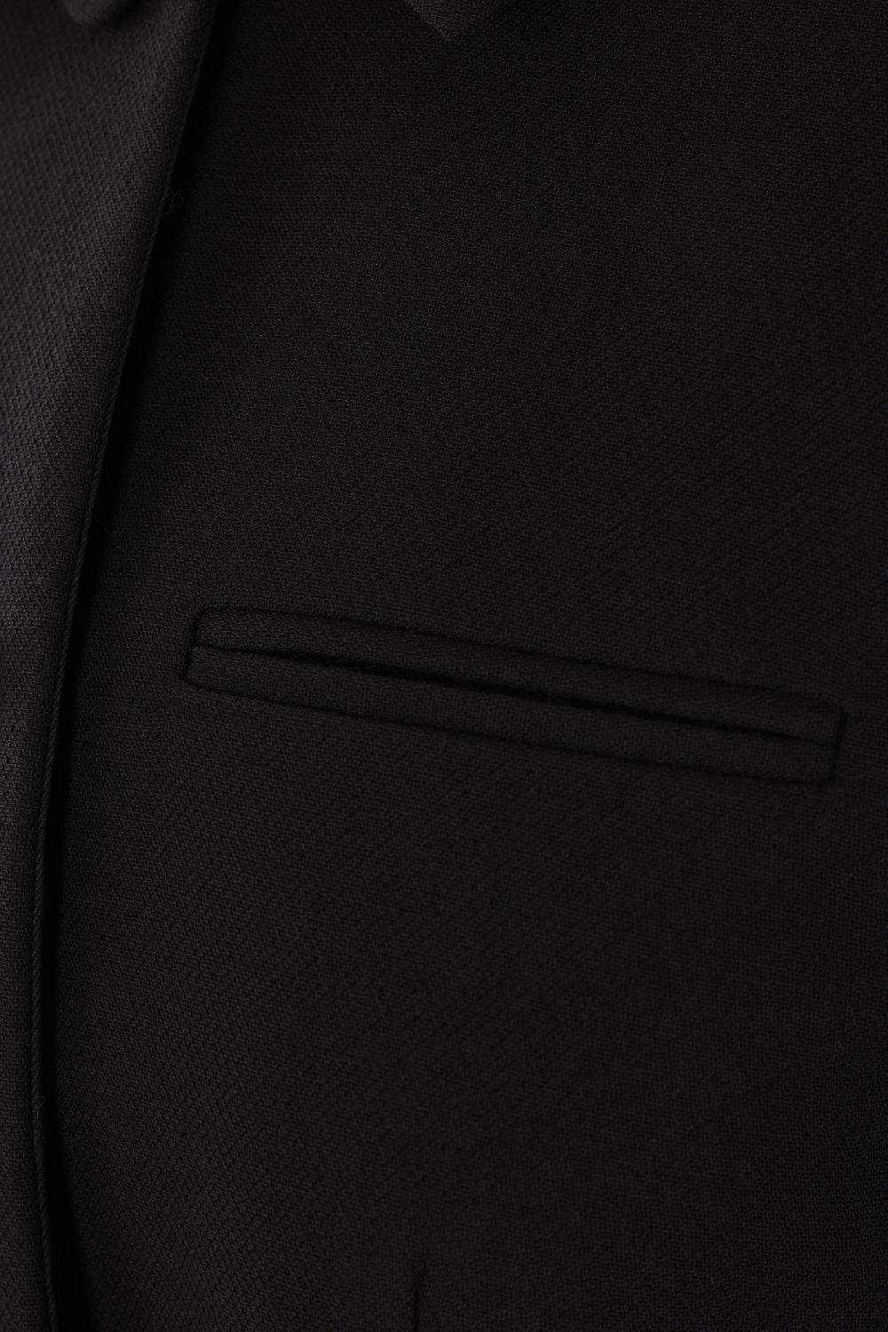 GUCCI Giacca In Crepe Di Lana Con Cintura