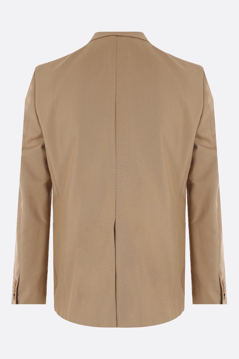 GUCCI Giacca Monopetto In Gabardine Di Cotone