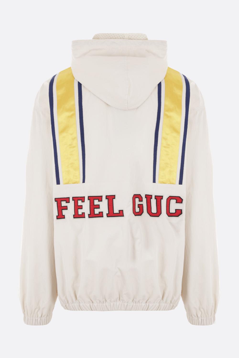 GUCCI Giubbotto In Nylon I Feel Gucci