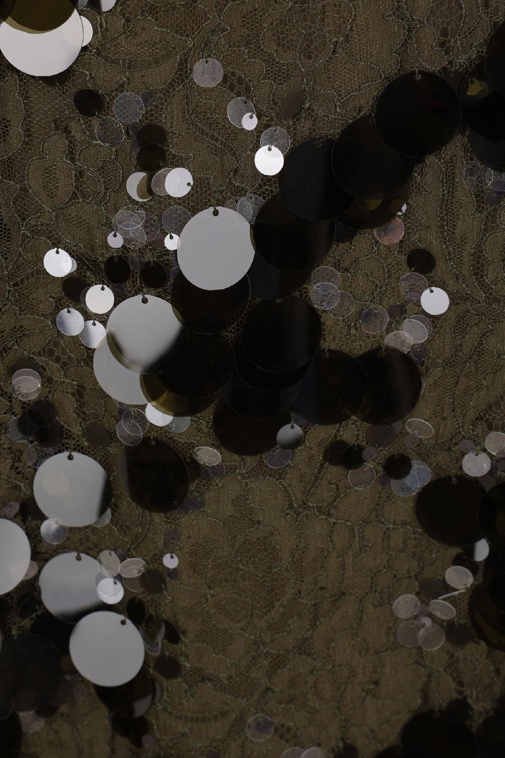 GUCCI Gonna A Tubino In Pizzo Con Paillettes