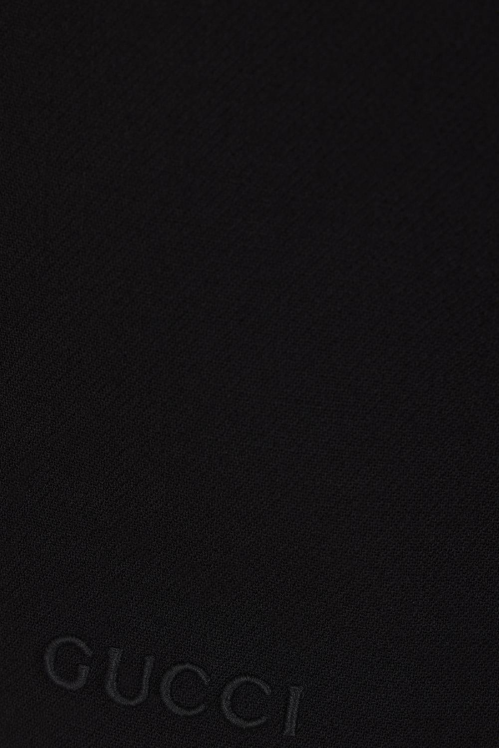 GUCCI Miniabito A Trapezio In Crepe