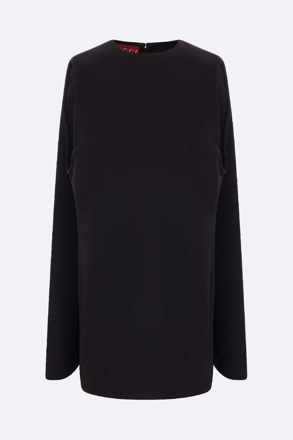 GUCCI Miniabito A Trapezio In Crepe