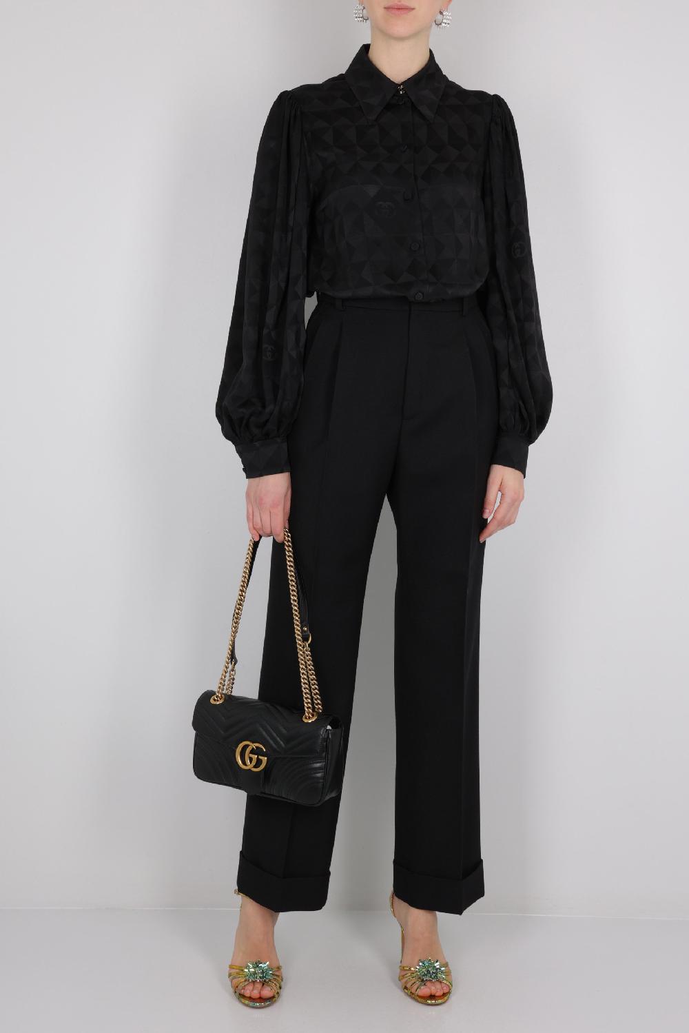 GUCCI Pantalone A Gamba Dritta In Lana