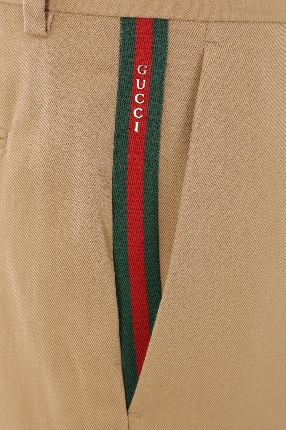 GUCCI Pantalone Chino In Gabardine