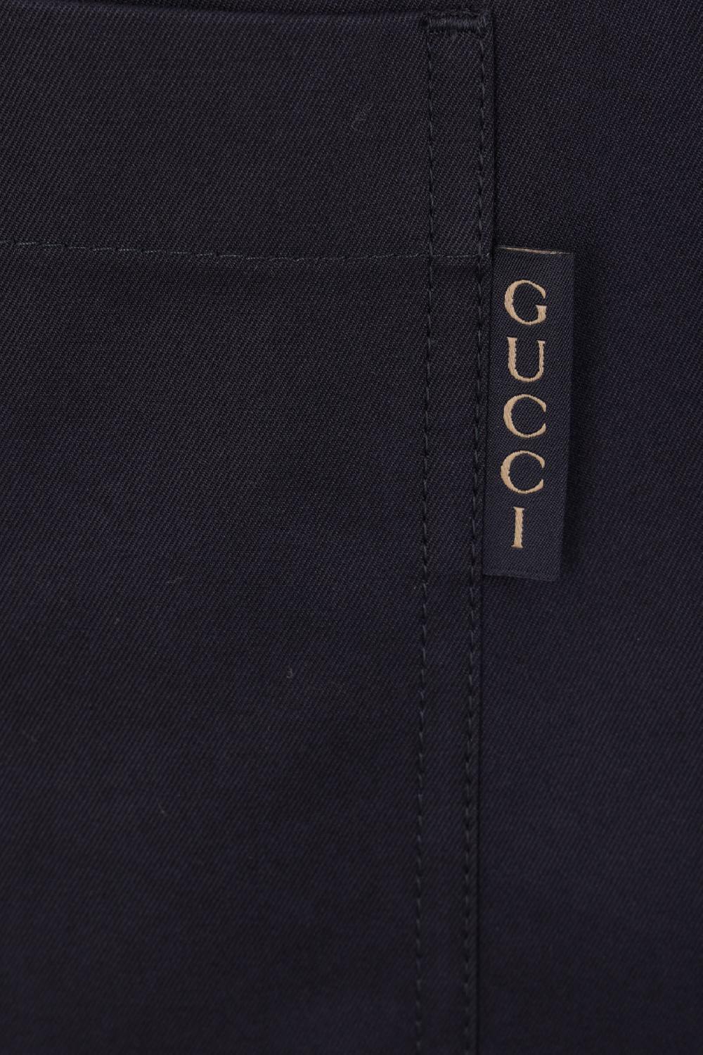 GUCCI Pantalone Corto In Doppio Twill