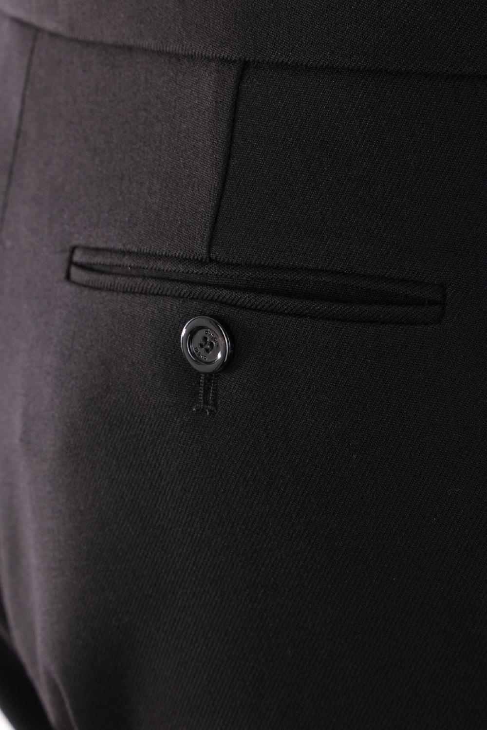 GUCCI Pantalone Cropped In Twill Di Lana