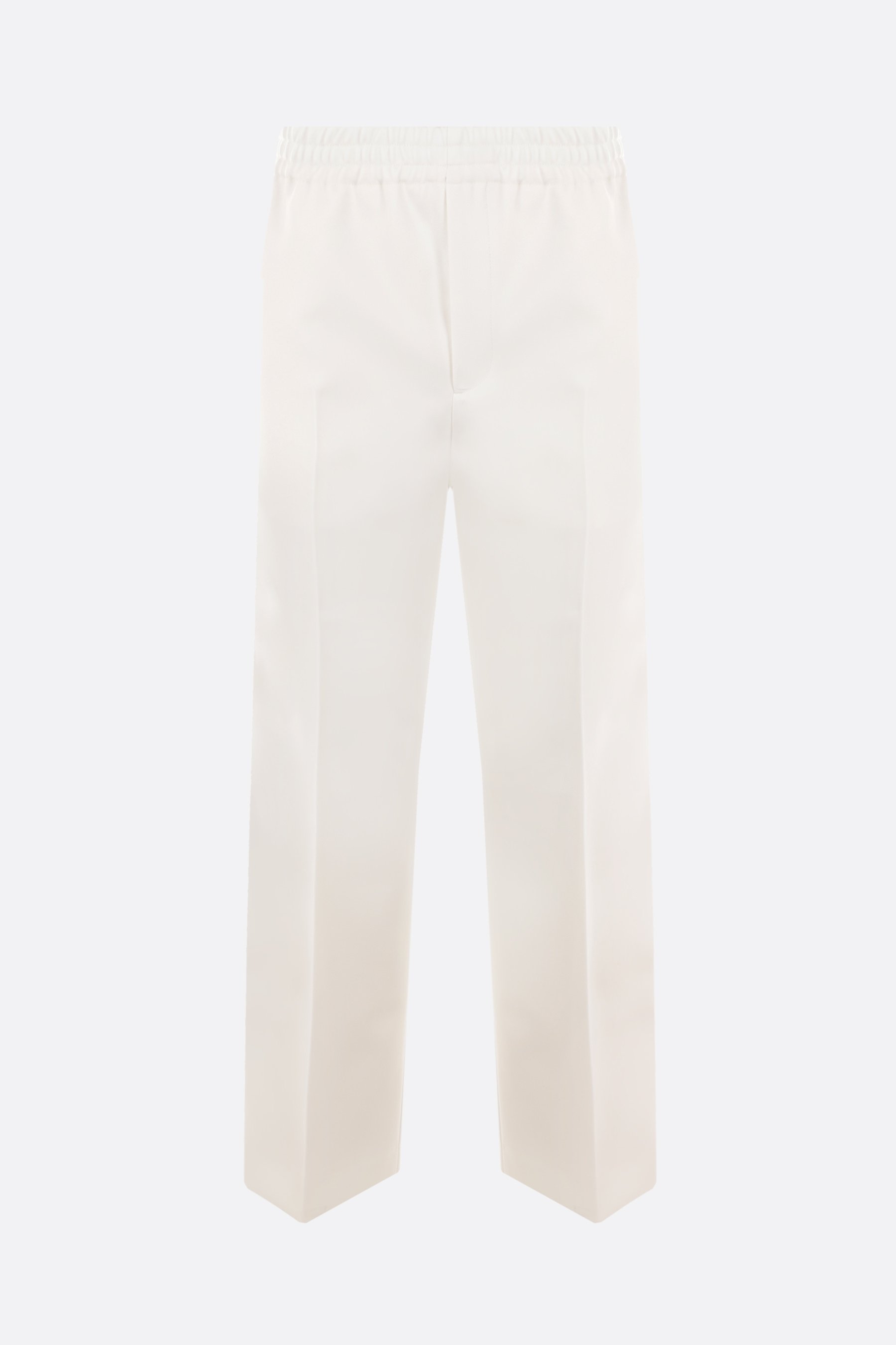 GUCCI pantalone in drill fluido banda Web
