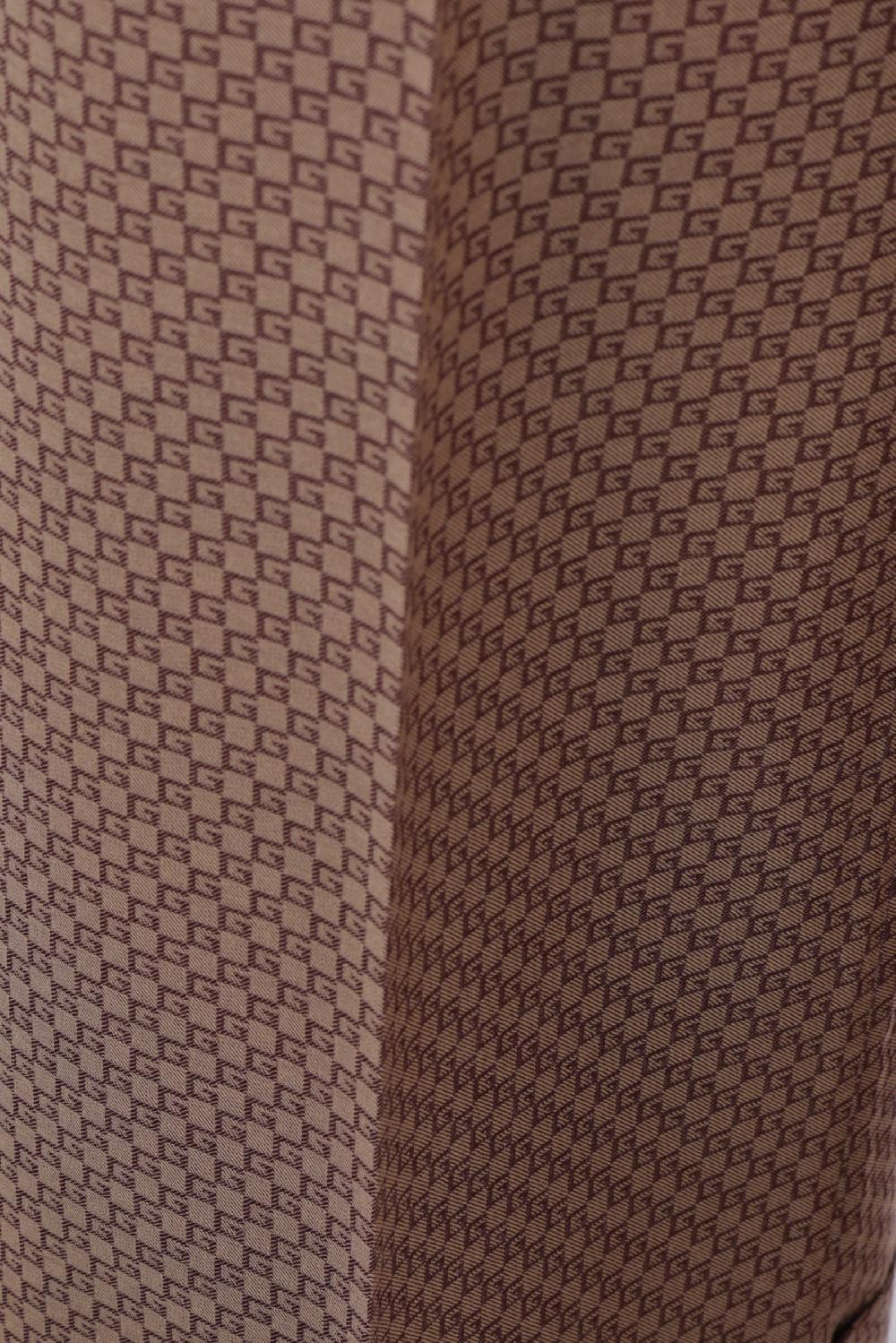 GUCCI Pantalone In Lana Damier Mini GG