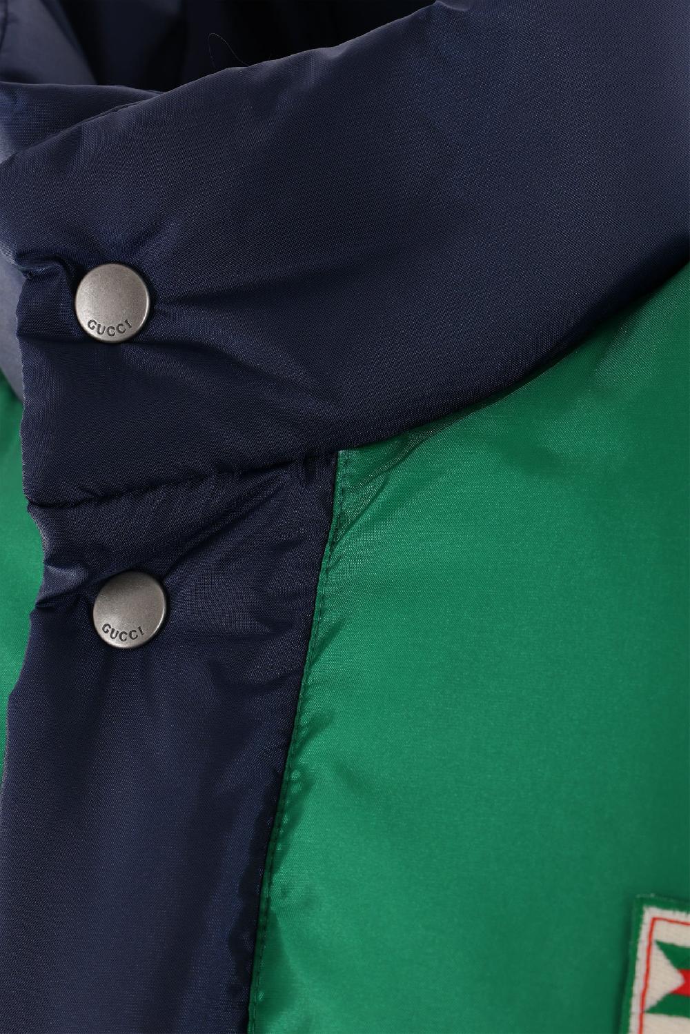 GUCCI Piumino Smanicato In Nylon