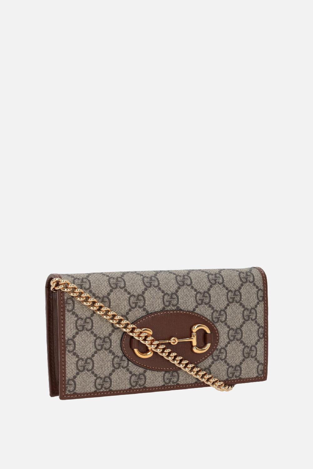 GUCCI Portafogli Con Catena Gucci Horsebit 1955