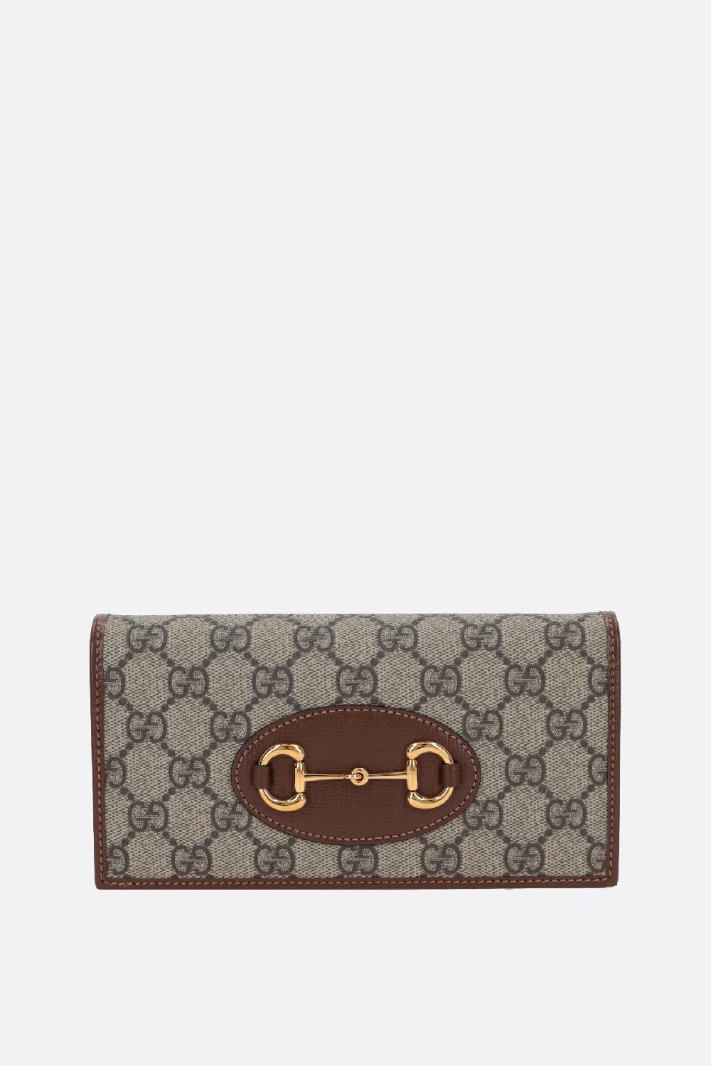 GUCCI portafogli con catena Gucci Horsebit 1955